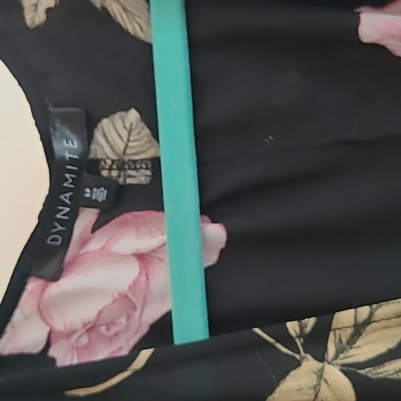 Dynamite Floral Wrap Dress Size S - Picture 3 of 4